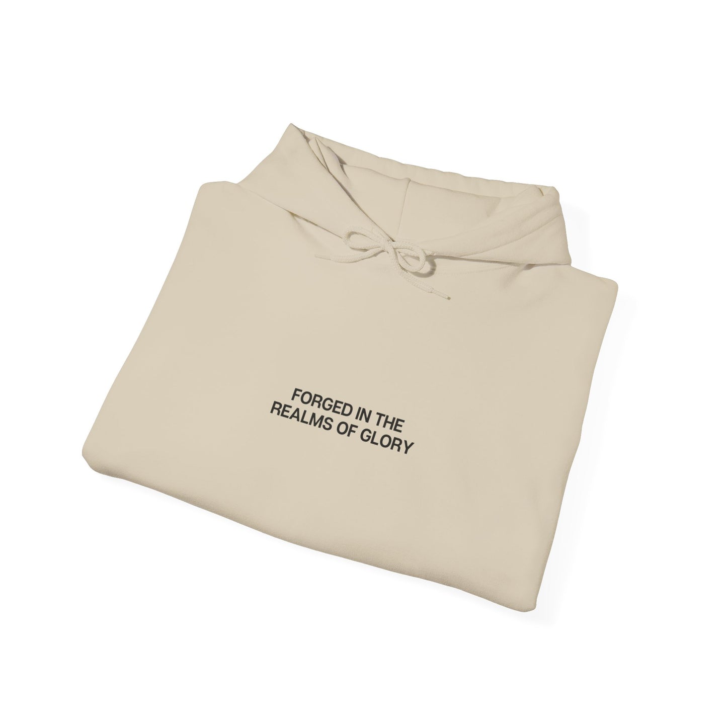 FORGED IN THE REALMS OF GLORY Hoodie (SAND)