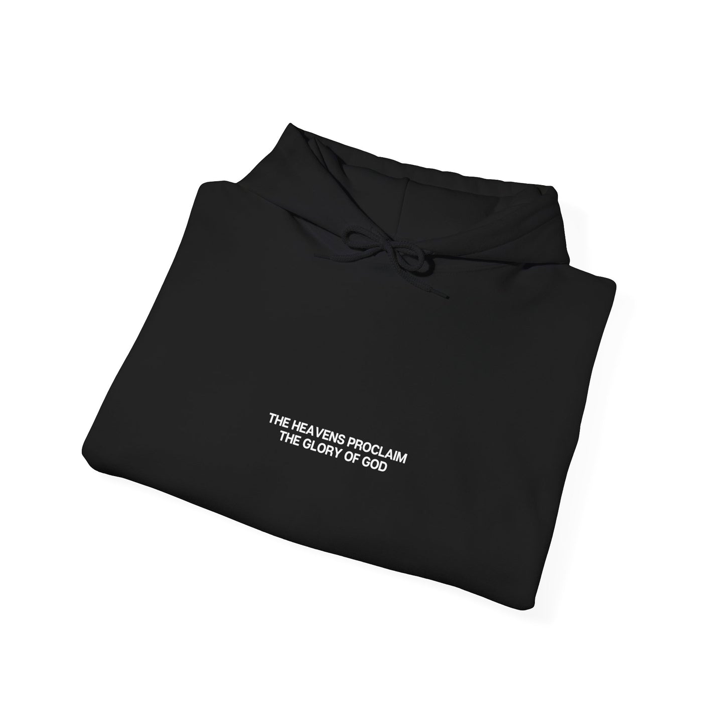THE HEAVENS PROCLAIM Hoodie (BLACK)