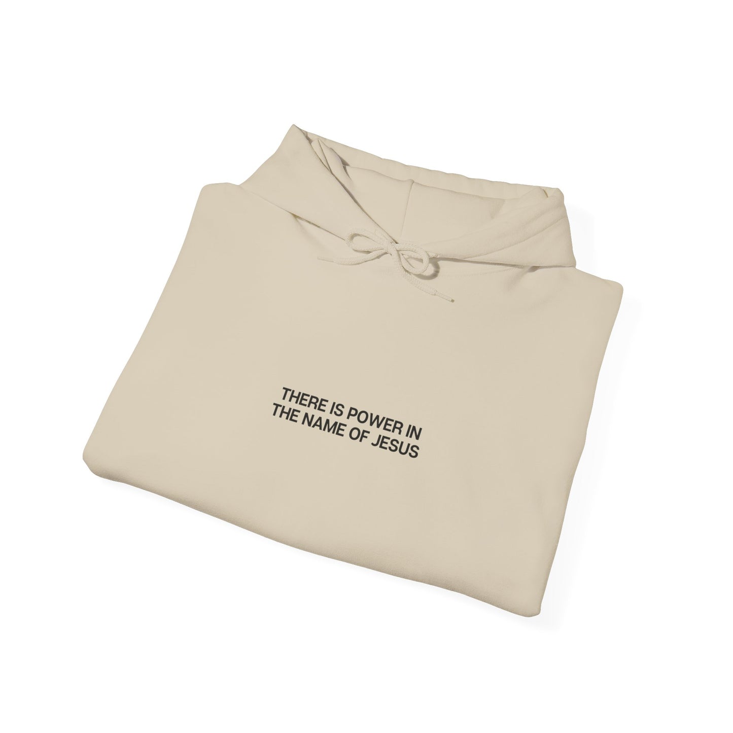 POWER IN THE NAME Hoodie (SAND)
