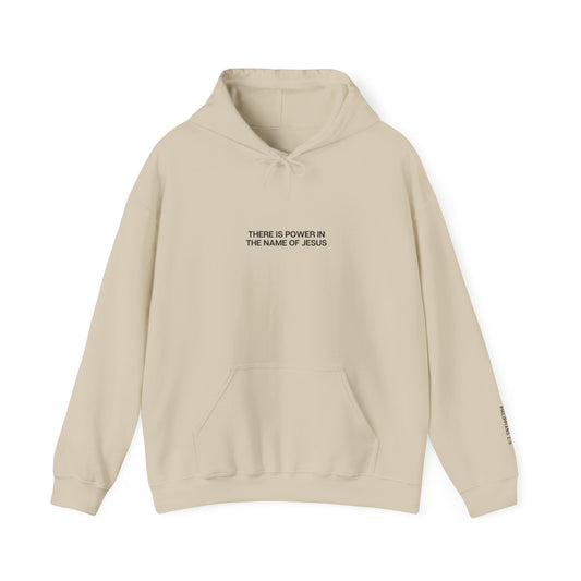 POWER IN THE NAME Hoodie (SAND)