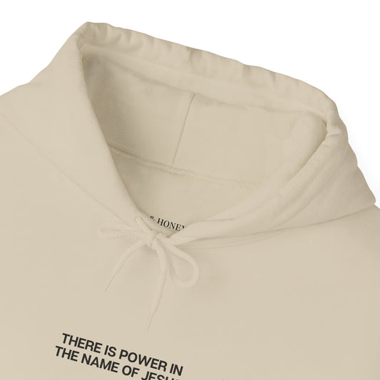 POWER IN THE NAME Hoodie (SAND)