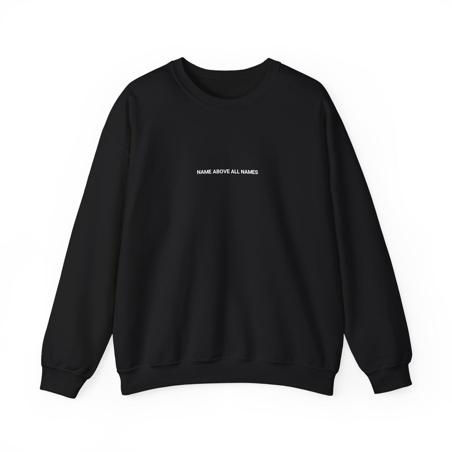 Name Above All Names Crewneck (BLACK)